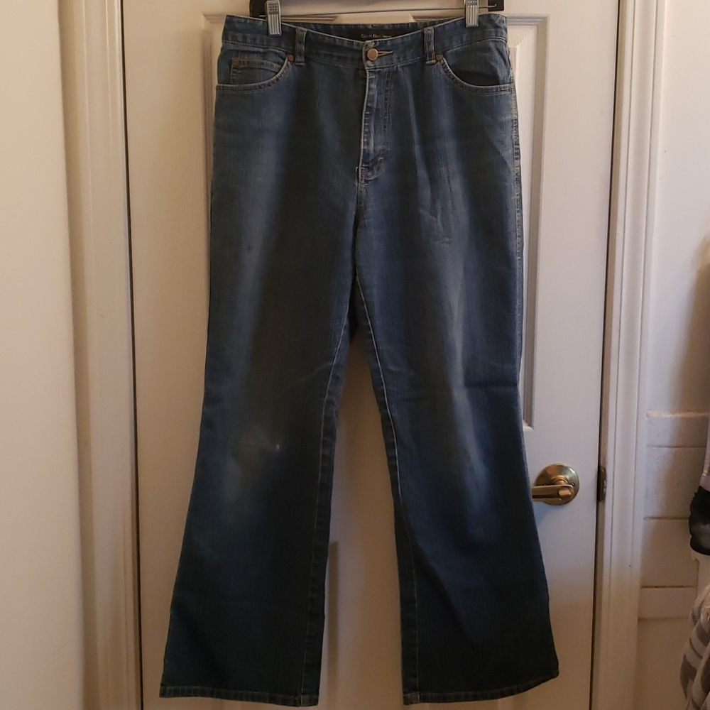 🤯3/$12 Calvin Klein Flare Legged Jeans Size 10